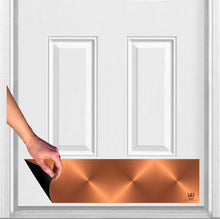 Load image into Gallery viewer, Door Kick Plate - Magnet - “Traditional Faux Metal Finish” - UV Printed - Multiple Sizes & Designs