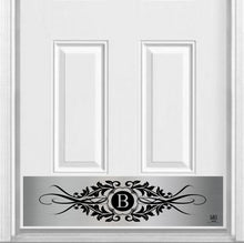 Load image into Gallery viewer, Acanthus Monogram Magnetic Kick Plate