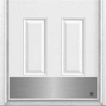 Load image into Gallery viewer, Door Kick Plate - Magnet - “Traditional Faux Metal Finish” - UV Printed - Multiple Sizes & Designs