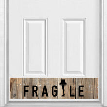 Load image into Gallery viewer, FRAGILE Magnetic Kick Plate for Steel Door, 8" x 34" and 6" x 30" Size Options