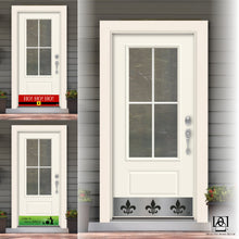 Load image into Gallery viewer, Deck the Door Decor | Rubber Magnetic Kick Plates - Interchangeable Holiday 3 Pack - Motif Collection - Multiple Sizes & Designs