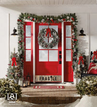 Load image into Gallery viewer, Door Kick Plate - Rubber Magnet - “FRAGILE Christmas Story” Holiday Themed - UV Printed - Multiple Sizes