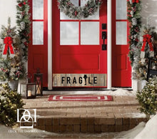 Load image into Gallery viewer, Door Kick Plate - Rubber Magnet - “FRAGILE Christmas Story” Holiday Themed - UV Printed - Multiple Sizes