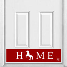 Load image into Gallery viewer, Door Kick Plate - Rubber Magnet - Customized “HOME Pet Silhouette”- UV Printed - Multiple Sizes & Colors