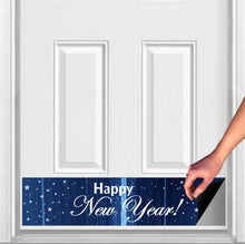 Load image into Gallery viewer, Door Kick Plate - Rubber Magnet - “Happy New Year” - UV Printed - Multiple Sizes