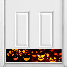 Load image into Gallery viewer, Door Kick Plate - Rubber Magnet - “Jack-O-Lantern” Halloween Themed - UV Printed - Multiple Sizes