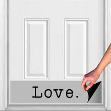 Load image into Gallery viewer, Door Kick Plate - Rubber Magnet - “Love Letter”- UV Printed - Multiple Sizes & Designs