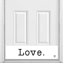 Load image into Gallery viewer, Door Kick Plate - Rubber Magnet - “Love Letter”- UV Printed - Multiple Sizes & Designs