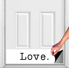 Load image into Gallery viewer, Door Kick Plate - Rubber Magnet - “Love Letter”- UV Printed - Multiple Sizes & Designs