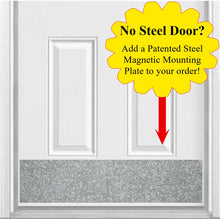 Load image into Gallery viewer, Mounting Plate for Magnetic Door Sign Kick Plates (Industrial Adhesive Mount)