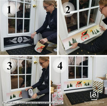 Load image into Gallery viewer, Deck the Door Decor | Rubber Magnetic Kick Plates - Interchangeable Holiday 3 Pack - Pet Lovers Collection - Multiple Sizes & Designs