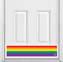 Load image into Gallery viewer, Door Kick Plate - Magnet - “Rainbow Print”- UV Printed - Multiple Sizes & Designs