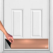 Load image into Gallery viewer, Door Kick Plate - Magnet - “Traditional Faux Metal Finish” - UV Printed - Multiple Sizes & Designs
