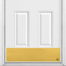 Load image into Gallery viewer, Door Kick Plate - Magnet - “Traditional Faux Metal Finish” - UV Printed - Multiple Sizes & Designs