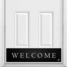 Load image into Gallery viewer, Door Kick Plate - Magnet - “Traditional Welcome” - UV Printed - Multiple Sizes
