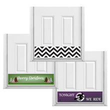 Load image into Gallery viewer, Deck the Door Decor | Rubber Magnetic Kick Plates - Interchangeable Holiday 3 Pack - Motif Collection - Multiple Sizes & Designs