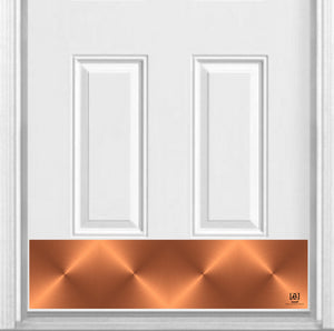 Door Kick Plate - Magnet - “Traditional Faux Metal Finish” - UV Printed - Multiple Sizes & Designs