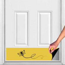 Load image into Gallery viewer, Door Kick Plate - Rubber Magnet - &quot;Honey Bee”- UV Printed - Multiple Sizes &amp; Colors
