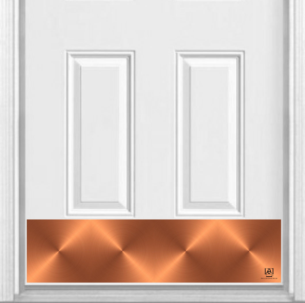 Door Kick Plate - Magnet - “Copper Brewster” - UV Printed - Multiple Sizes