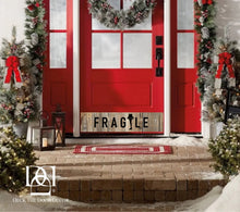 Load image into Gallery viewer, Door Kick Plate - Magnet - “FRAGILE Christmas Story” Holiday Themed - UV Printed - Multiple Sizes
