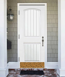 Door Kick Plate - Magnet - “Leopard Print”- UV Printed - Multiple Sizes & Designs