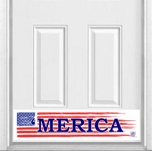 Door Kick Plate - Magnet - ‘Merica - UV Printed - Multiple Sizes & Designs