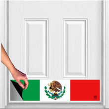 Load image into Gallery viewer, Door Kick Plate - Magnet - “Mexican Flag”- UV Printed - Multiple Sizes &amp; Designs

