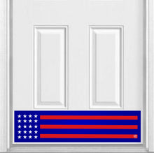 Load image into Gallery viewer, Door Kick Plate - Magnet - “Red, White, and Blue Patriot”- UV Printed - Multiple Sizes
