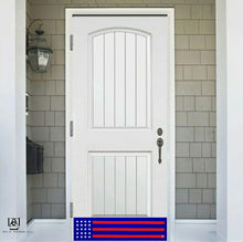 Load image into Gallery viewer, Door Kick Plate - Magnet - “Red, White, and Blue Patriot”- UV Printed - Multiple Sizes
