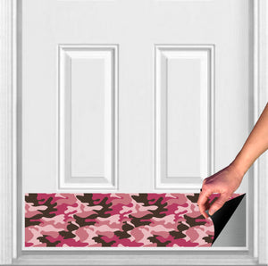 Door Kick Plate - Magnet - “Camouflage (Camo) Print” - UV Printed - Multiple Sizes & Designs