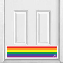 Load image into Gallery viewer, Door Kick Plate - Magnet - “Rainbow Print”- UV Printed - Multiple Sizes &amp; Designs
