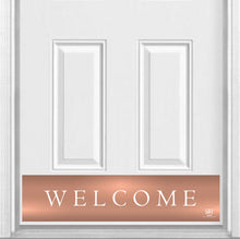 Load image into Gallery viewer, Door Kick Plate - Magnet - “Traditional Welcome” - UV Printed - Multiple Sizes
